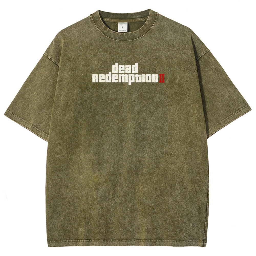 Reddeadredemtion Unisex Fit Washed T-Shirt 2509020819