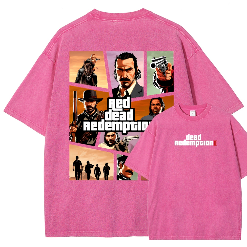 Reddeadredemtion Unisex Fit Washed T-Shirt 2509020819