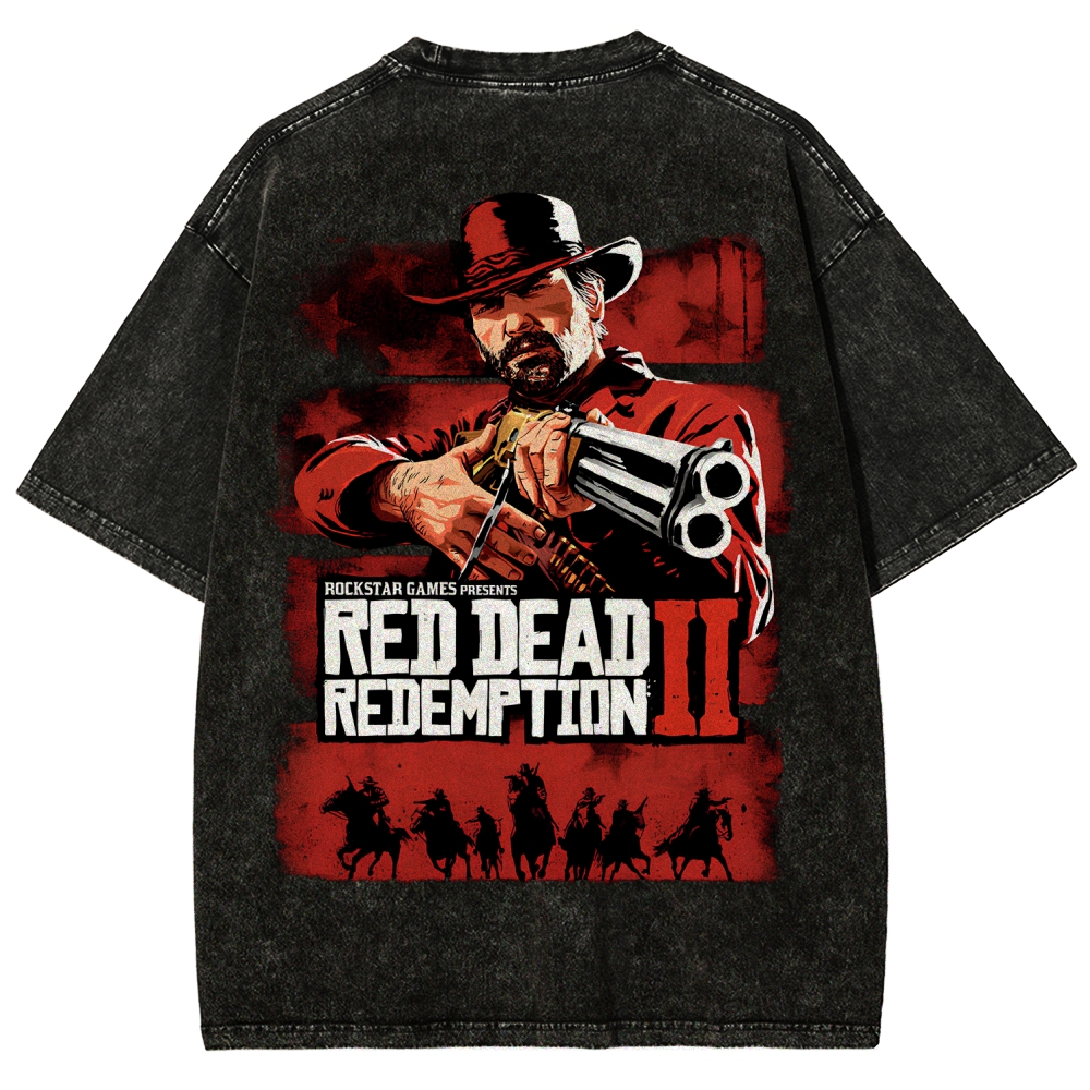 Reddeadredemtion Unisex Fit Washed T-Shirt 2509020826