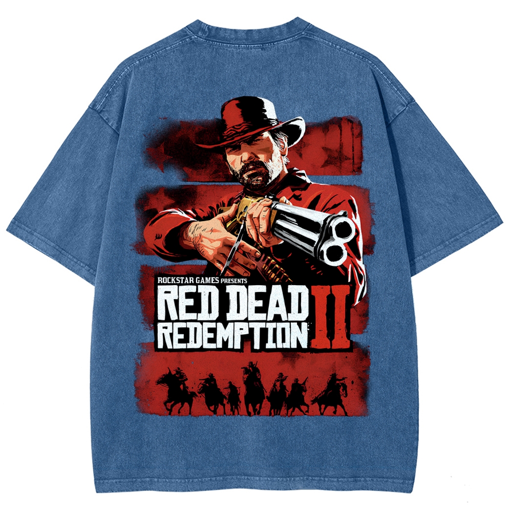 Reddeadredemtion Unisex Fit Washed T-Shirt 2509020826