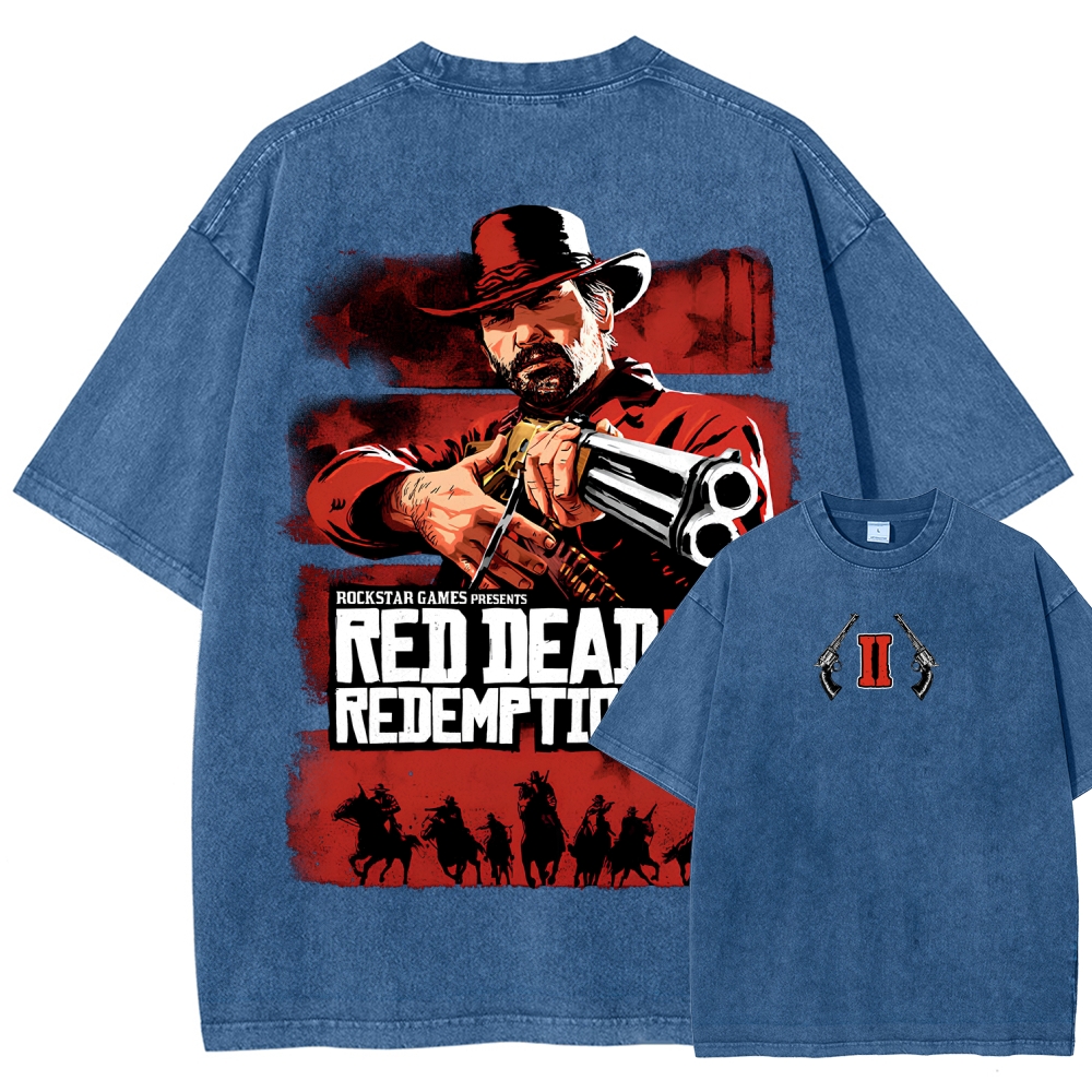Reddeadredemtion Unisex Fit Washed T-Shirt 2509020826