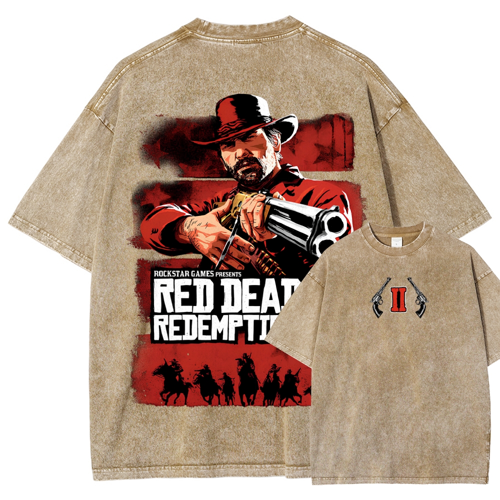 Reddeadredemtion Unisex Fit Washed T-Shirt 2509020826