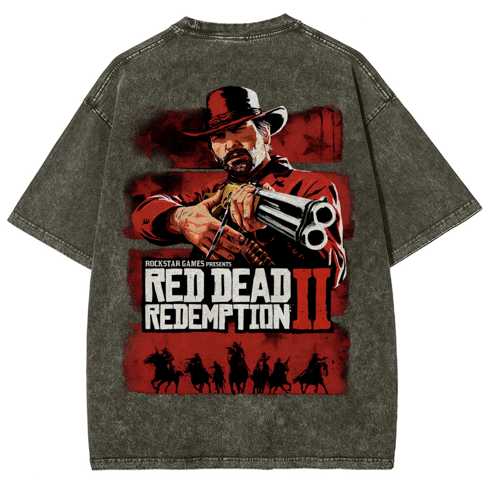 Reddeadredemtion Unisex Fit Washed T-Shirt 2509020826