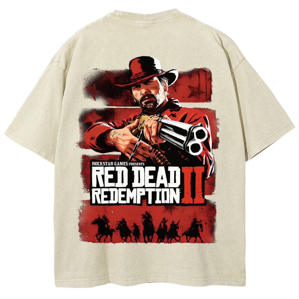 Reddeadredemtion Unisex Fit Washed T-Shirt 2509020826