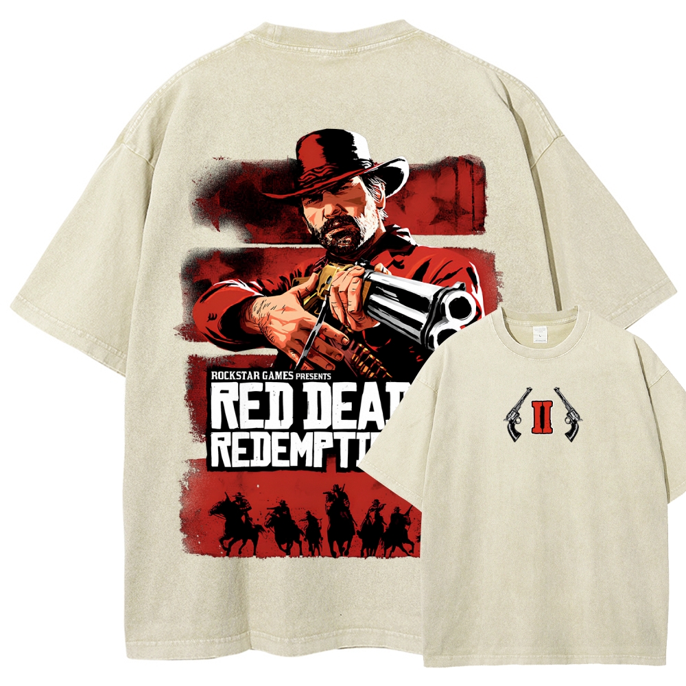 Reddeadredemtion Unisex Fit Washed T-Shirt 2509020826