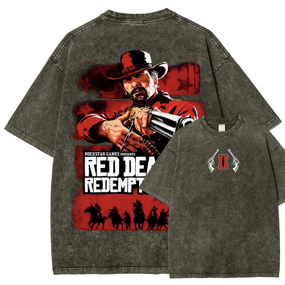 Reddeadredemtion Unisex Fit Washed T-Shirt 2509020826