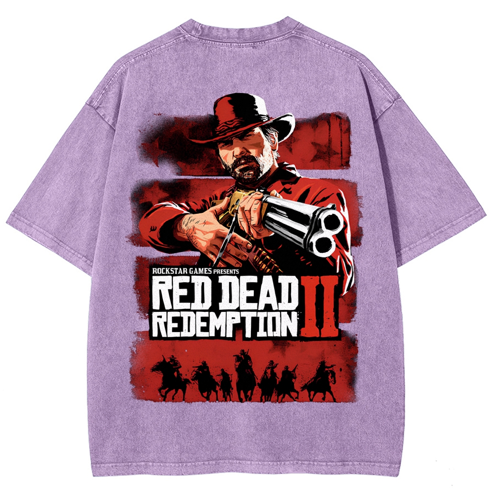 Reddeadredemtion Unisex Fit Washed T-Shirt 2509020826