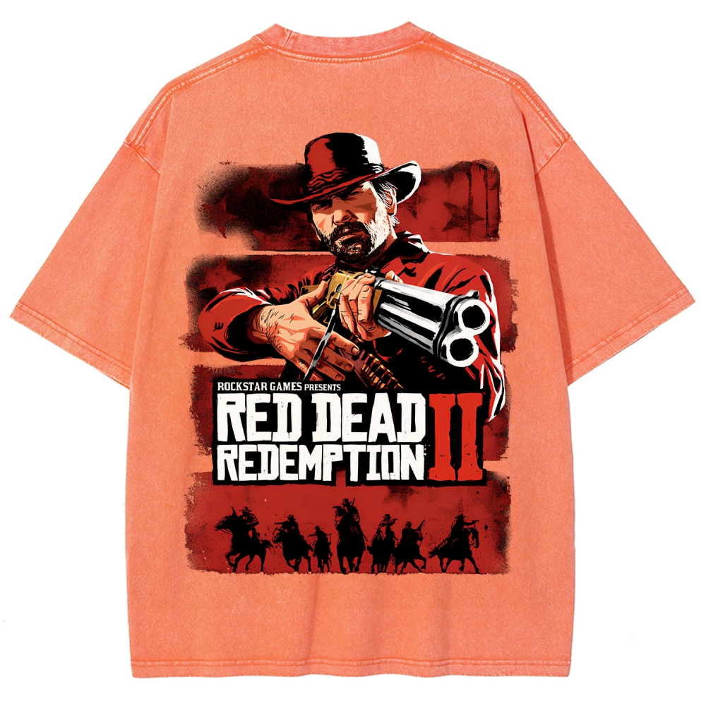 Reddeadredemtion Unisex Fit Washed T-Shirt 2509020826