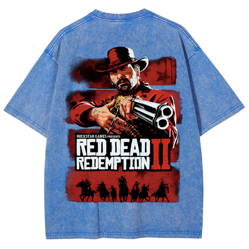 Reddeadredemtion Unisex Fit Washed T-Shirt 2509020826