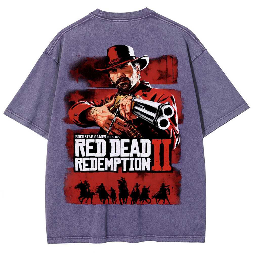 Reddeadredemtion Unisex Fit Washed T-Shirt 2509020826