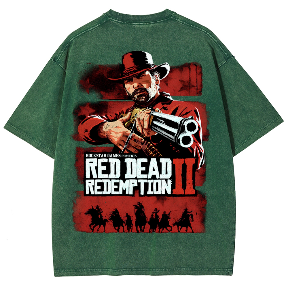 Reddeadredemtion Unisex Fit Washed T-Shirt 2509020826