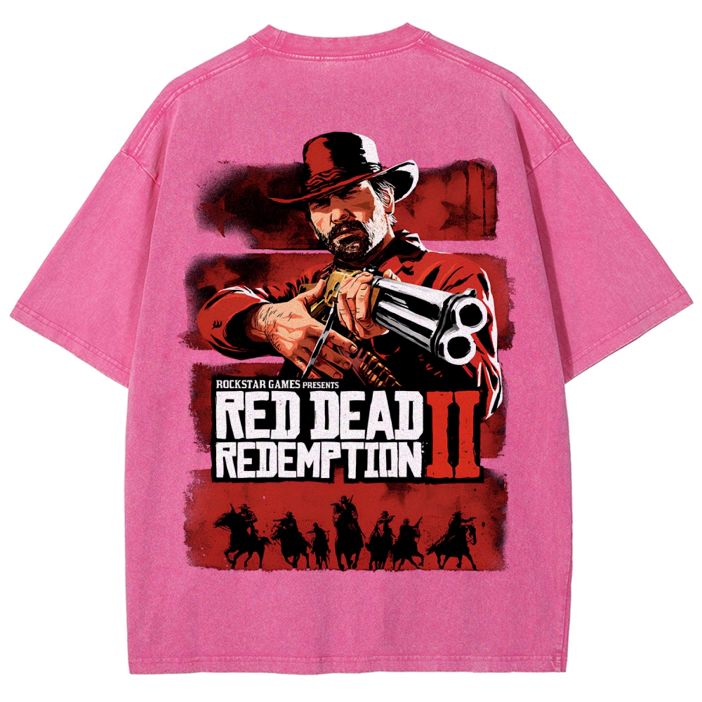 Reddeadredemtion Unisex Fit Washed T-Shirt 2509020826