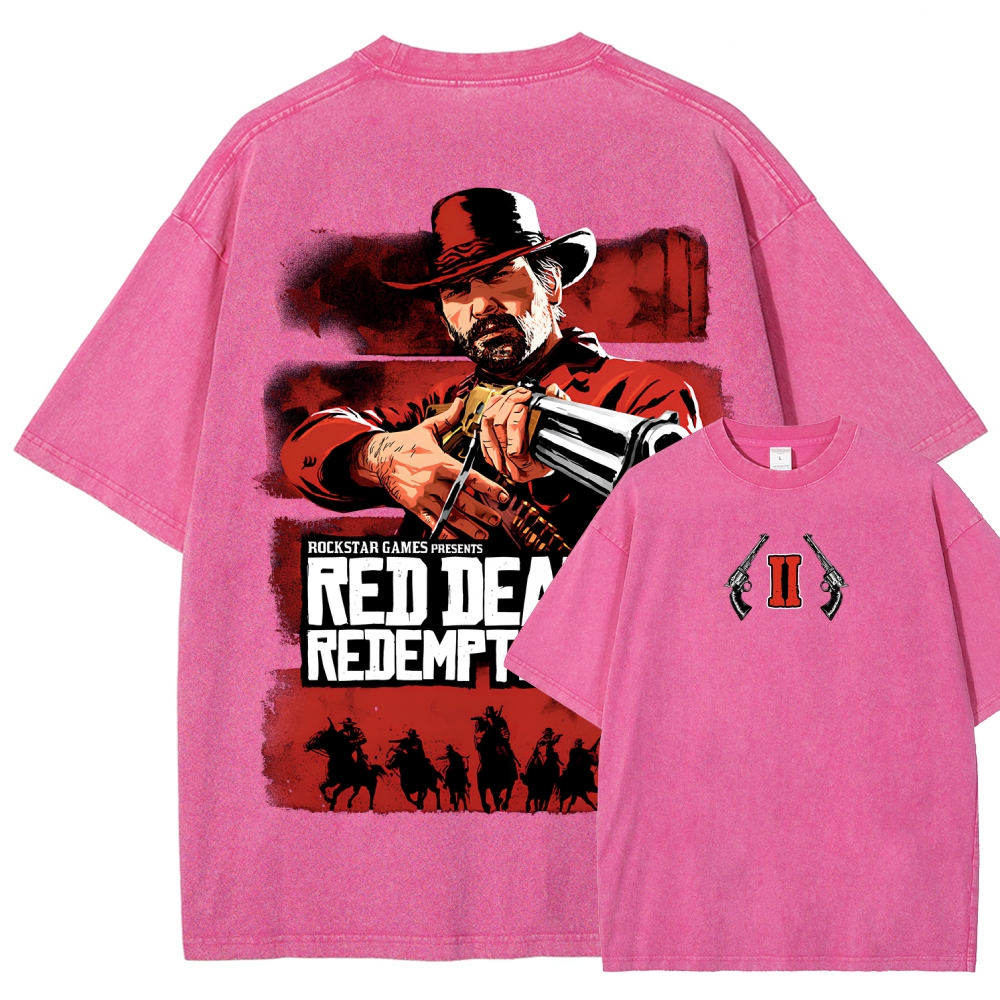 Reddeadredemtion Unisex Fit Washed T-Shirt 2509020826