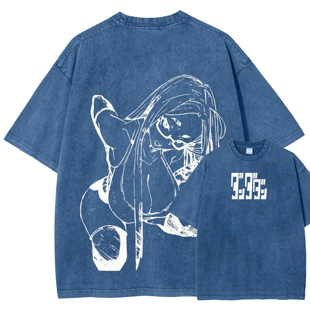 Dandadan Seiko Ayase Unisex Fit Washed T-Shirt 2509022555