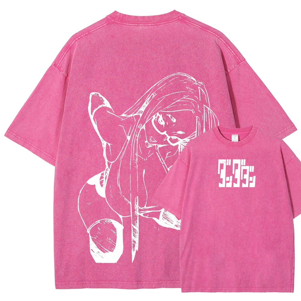 Dandadan Seiko Ayase Unisex Fit Washed T-Shirt 2509022555