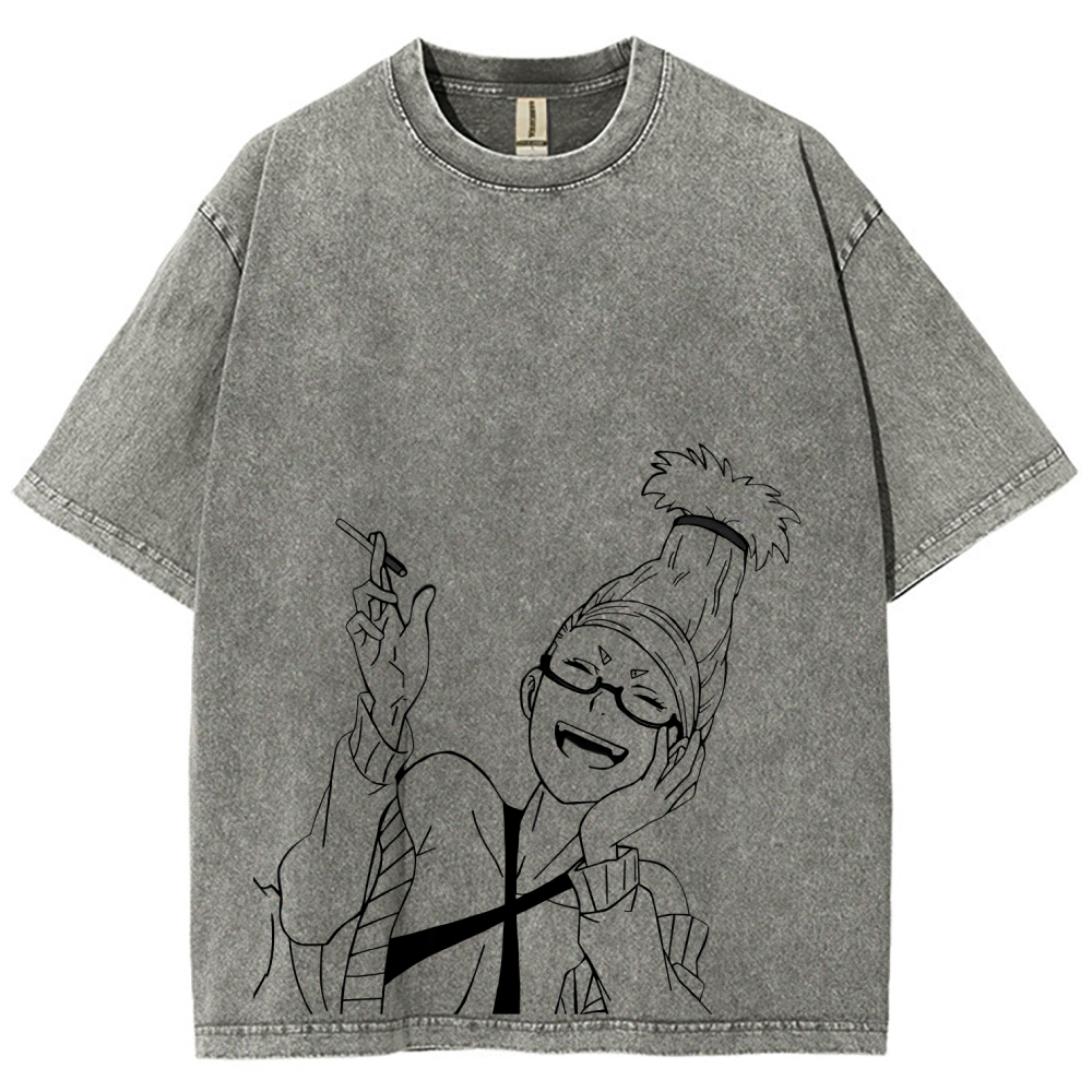 Dandadan Seiko Ayase Unisex Fit Washed T-Shirt 2509022561