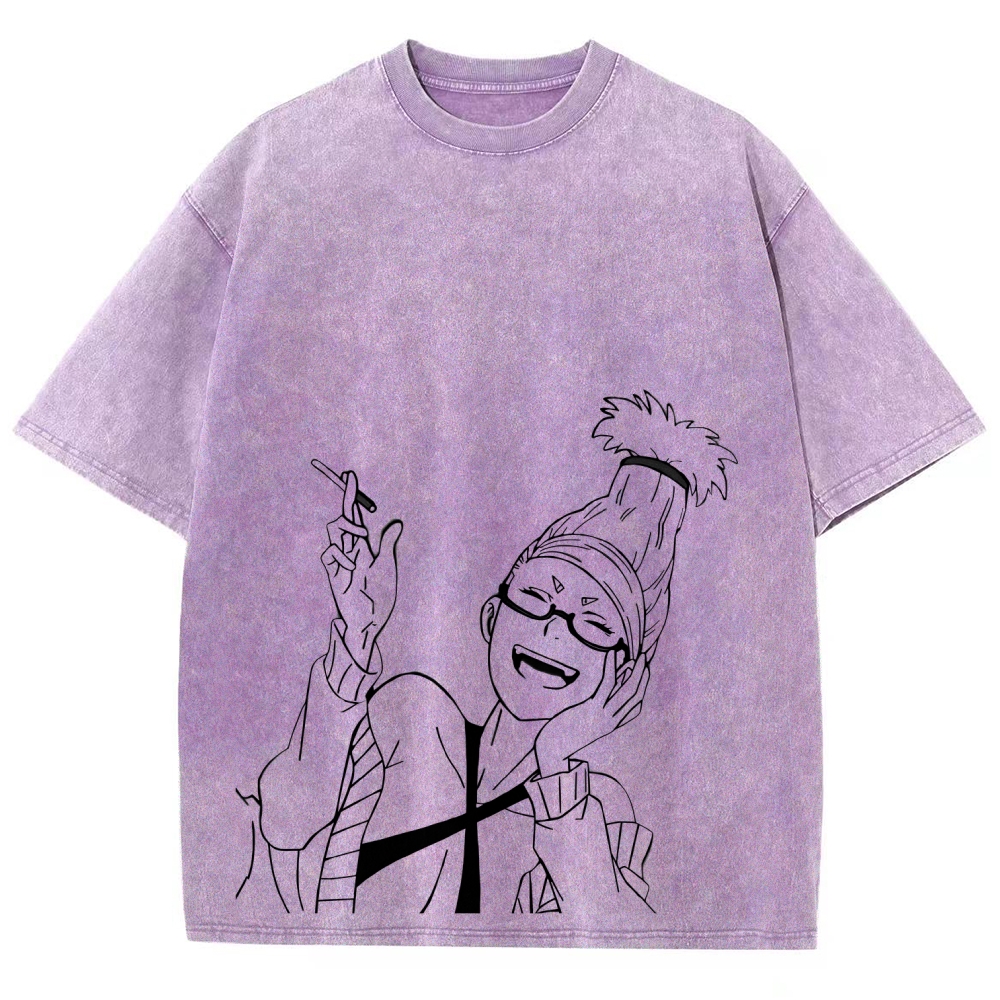 Dandadan Seiko Ayase Unisex Fit Washed T-Shirt 2509022561