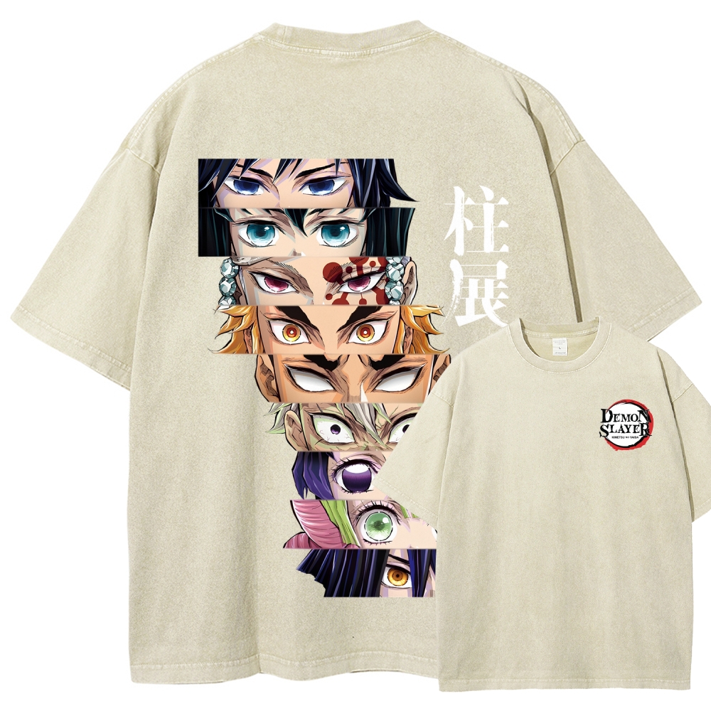 Demon Slayer Unisex Fit Washed T-Shirt 2509022796