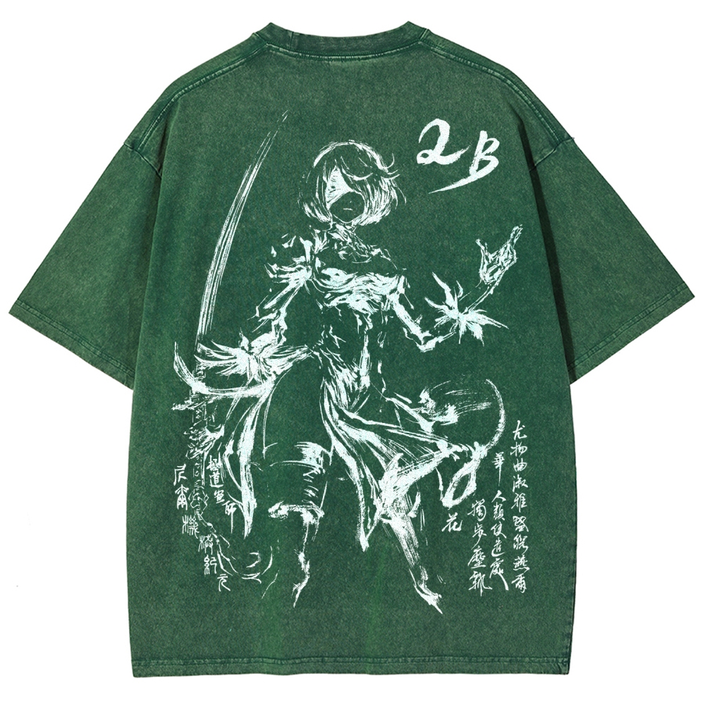 Nier: Automata Unisex Fit Washed T-Shirt 2510000877