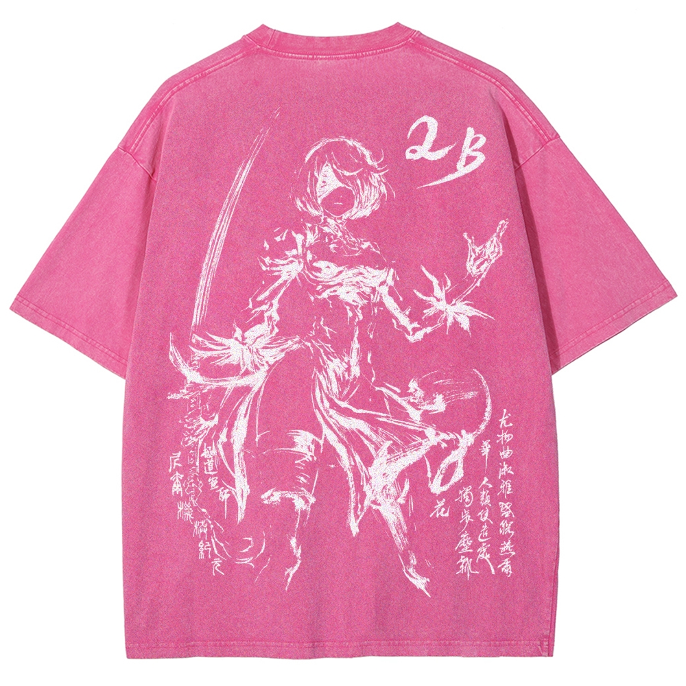 Nier: Automata Unisex Fit Washed T-Shirt 2510000877