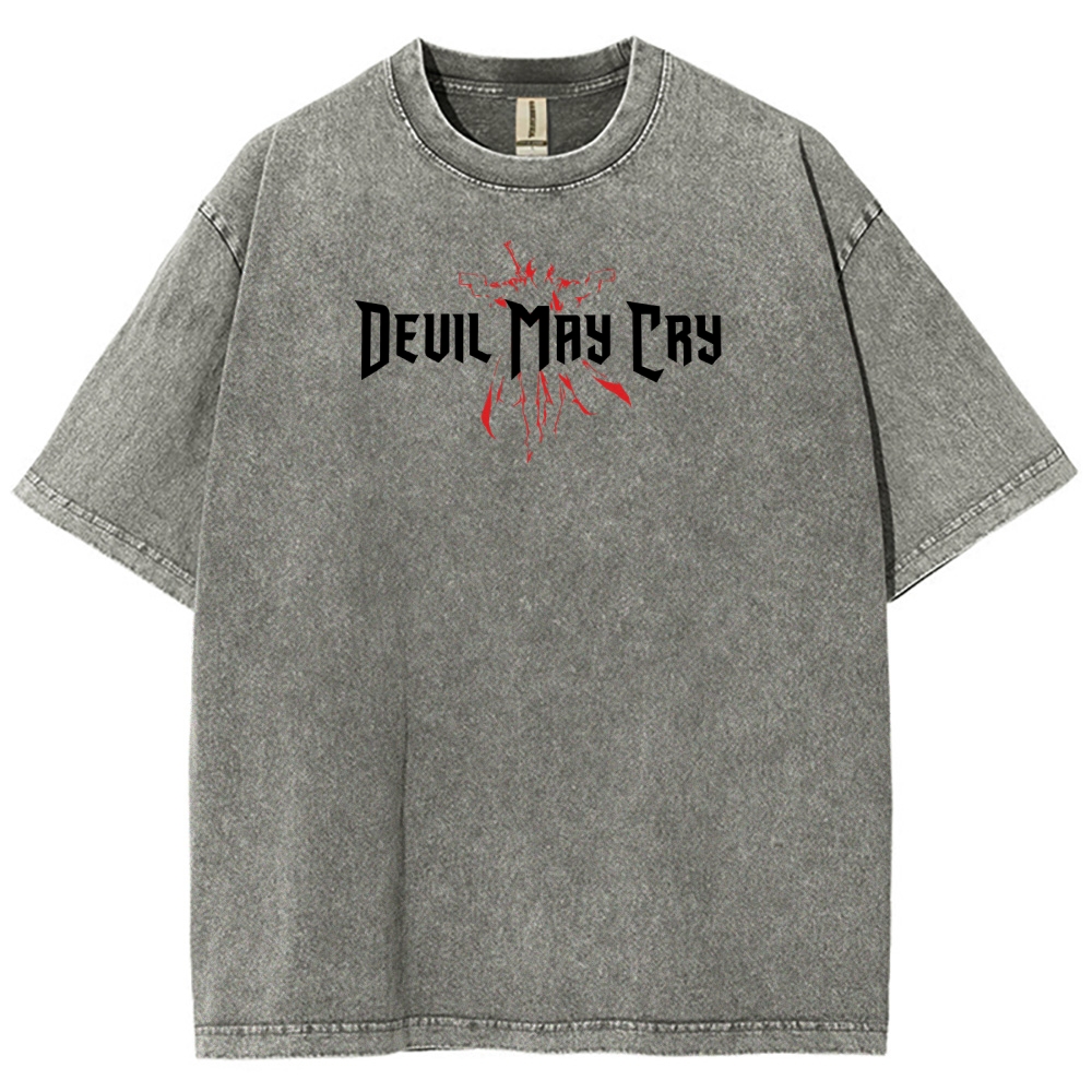 Devil May Cry Unisex Fit Washed T-Shirt 2510001648