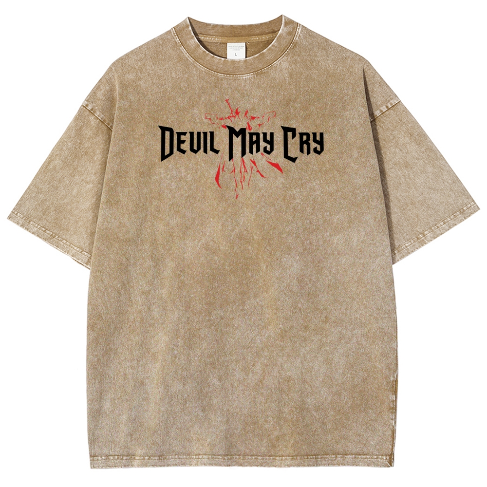 Devil May Cry Unisex Fit Washed T-Shirt 2510001648