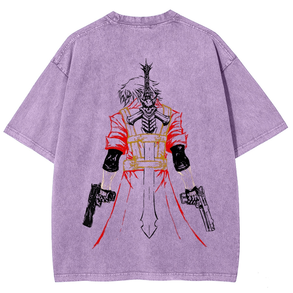 Devil May Cry Unisex Fit Washed T-Shirt 2510001648