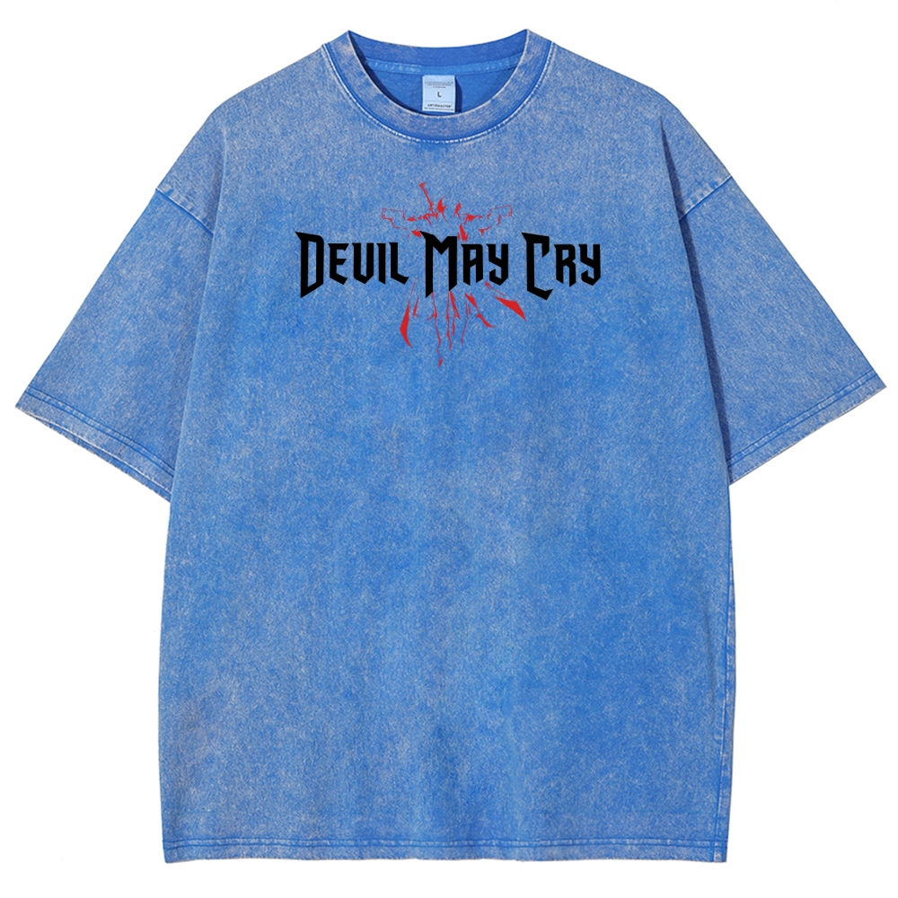 Devil May Cry Unisex Fit Washed T-Shirt 2510001648
