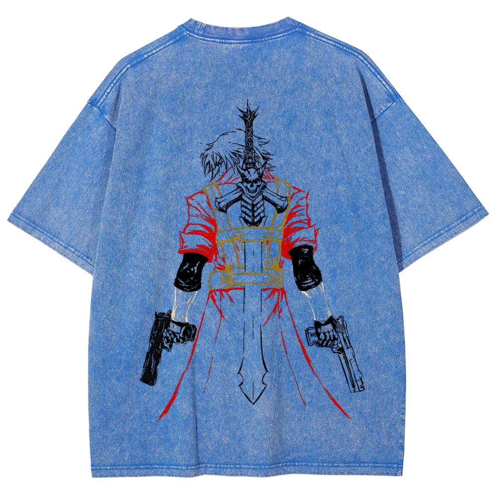 Devil May Cry Unisex Fit Washed T-Shirt 2510001648