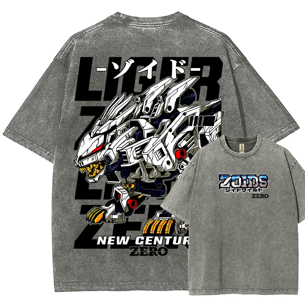 Zoids Unisex Fit Washed T-Shirt 2510001787
