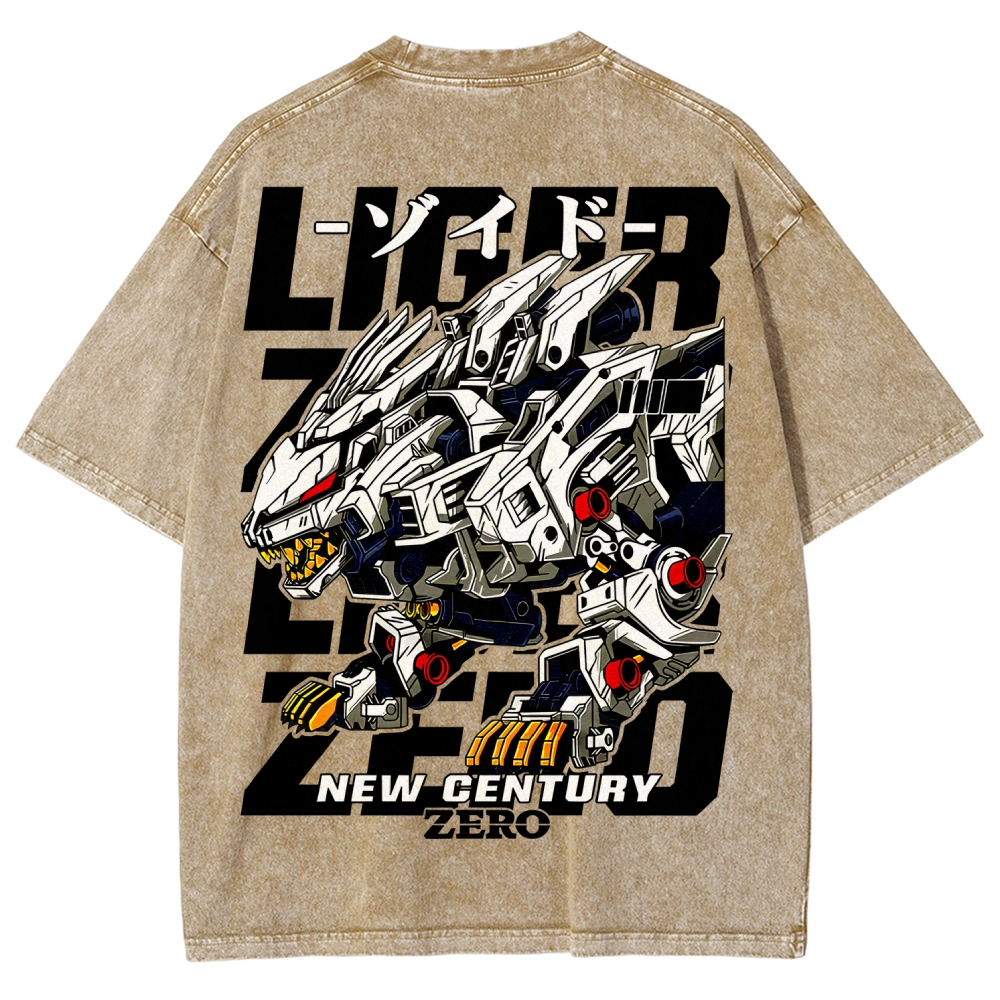 Zoids Unisex Fit Washed T-Shirt 2510001787