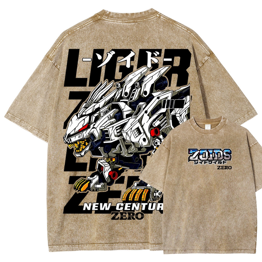 Zoids Unisex Fit Washed T-Shirt 2510001787