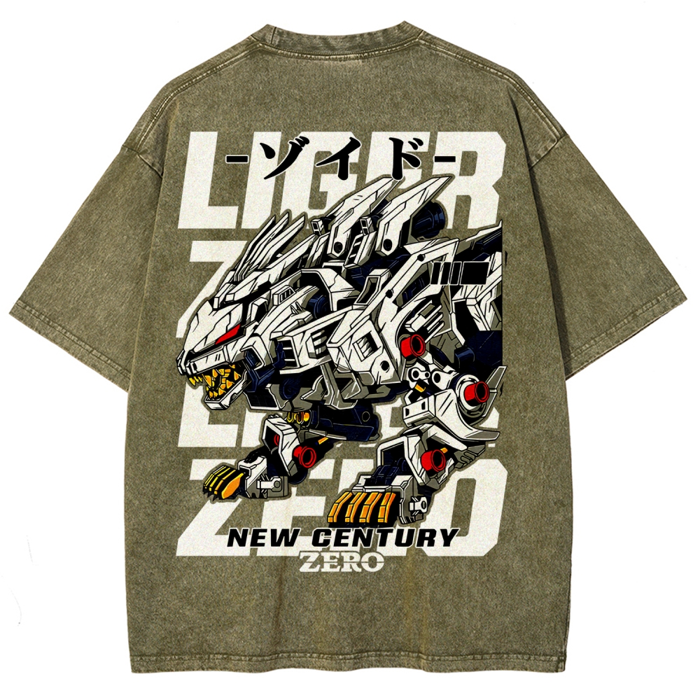 Zoids Unisex Fit Washed T-Shirt 2510001787