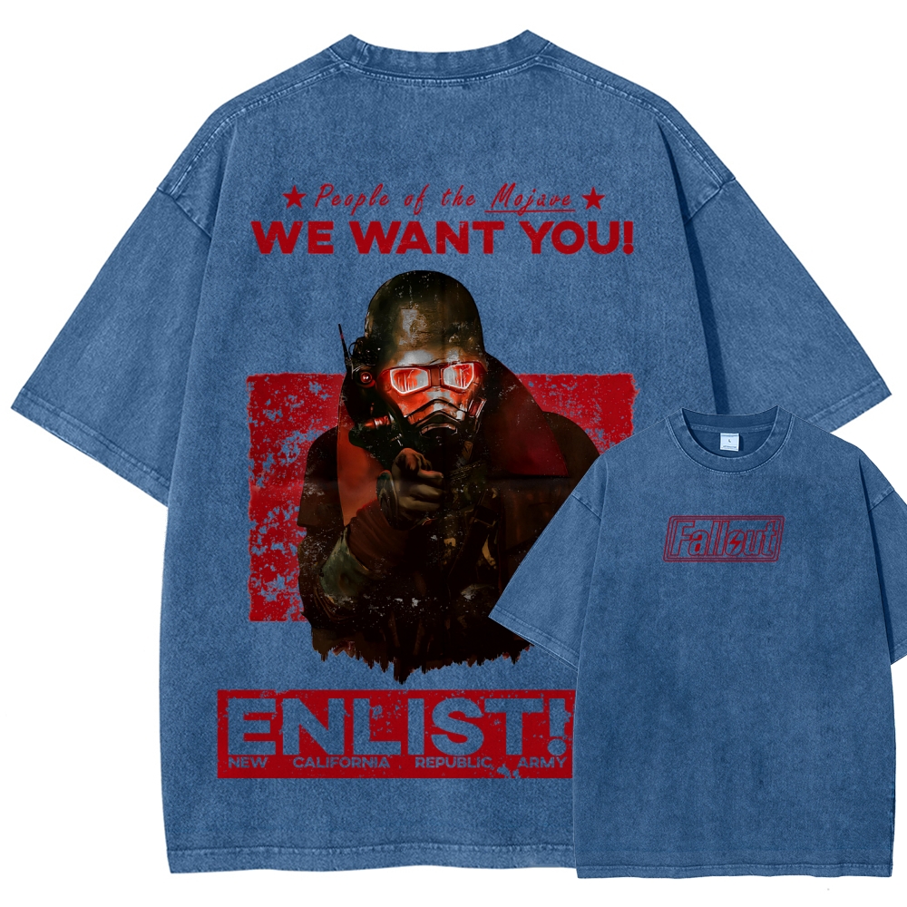 Unisex Fit Washed T-Shirt 2510002004