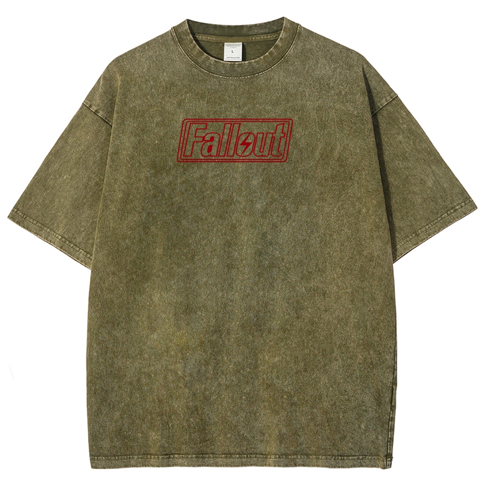 Unisex Fit Washed T-Shirt 2510002004
