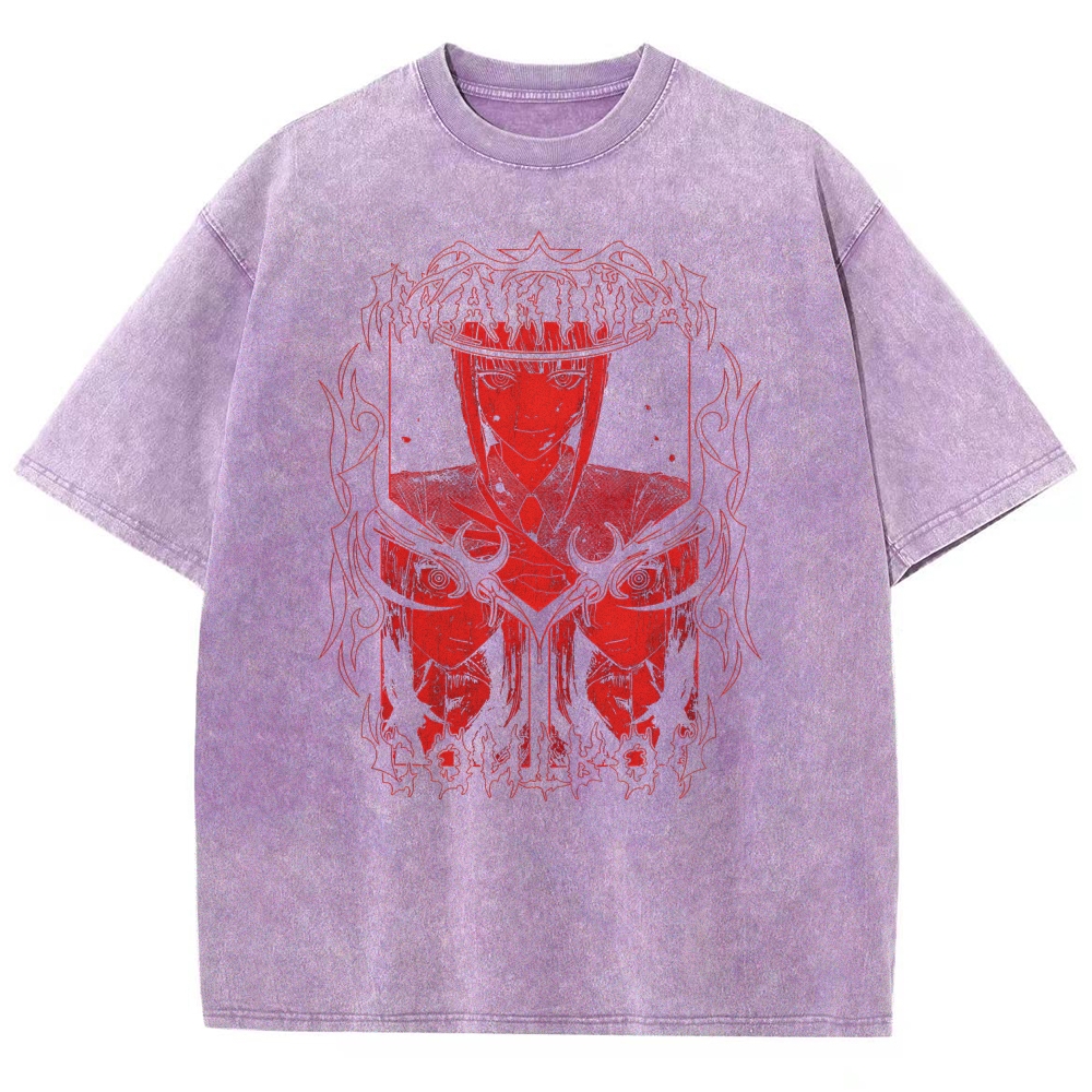 Chainsaw Man Unisex Fit Washed T-Shirt 2510002307