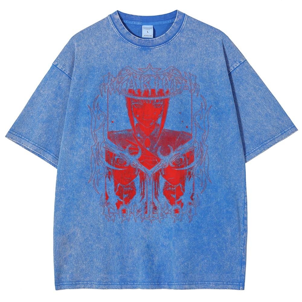 Chainsaw Man Unisex Fit Washed T-Shirt 2510002307