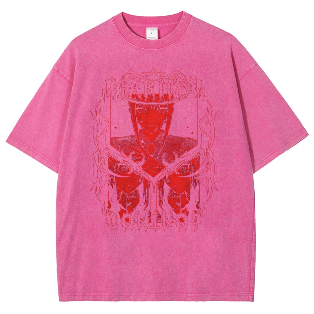 Chainsaw Man Unisex Fit Washed T-Shirt 2510002307