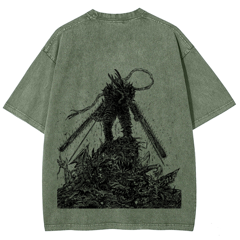 Unisex Fit Washed T-Shirt 2510003381