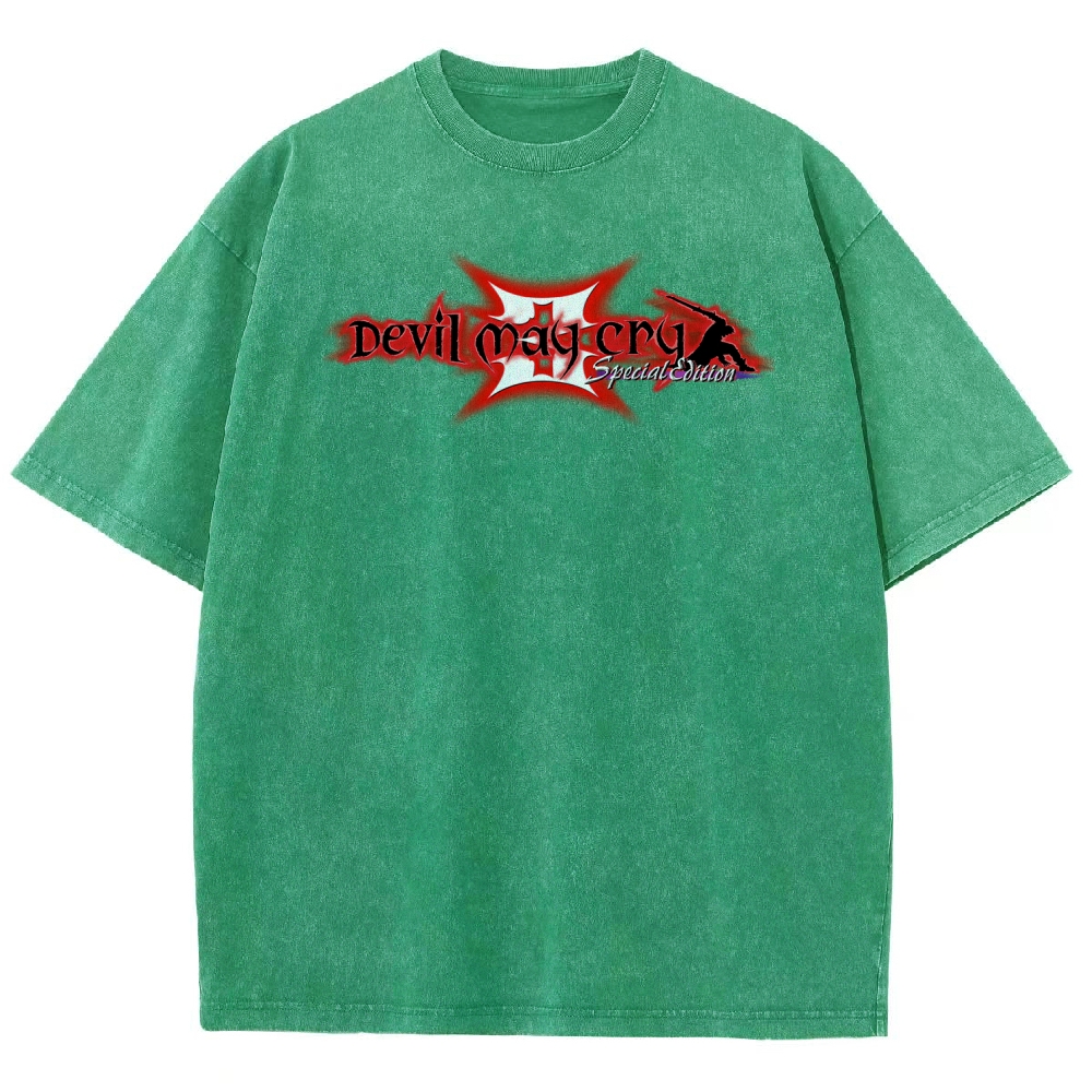 Devil May Cry Unisex Fit Washed T-Shirt 2510003870