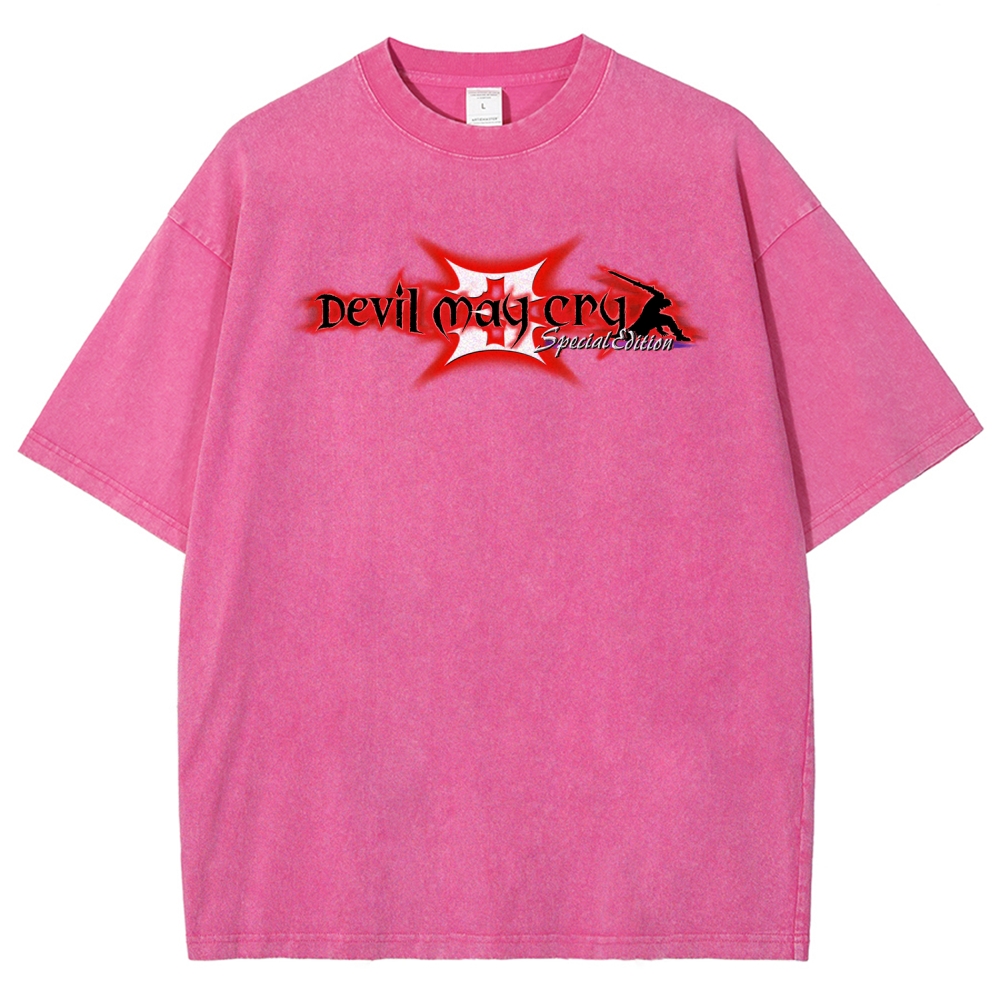 Devil May Cry Unisex Fit Washed T-Shirt 2510003870