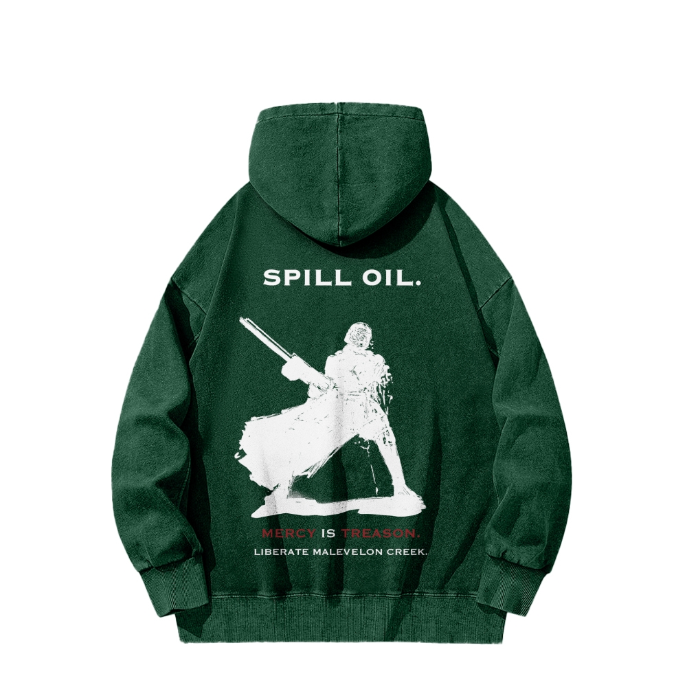 Helldivers Casual Washed Hoodie 2510004328