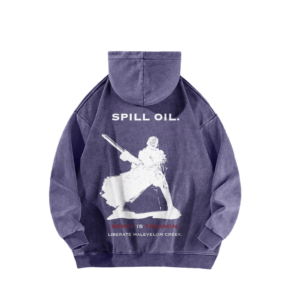 Helldivers Casual Washed Hoodie 2510004328