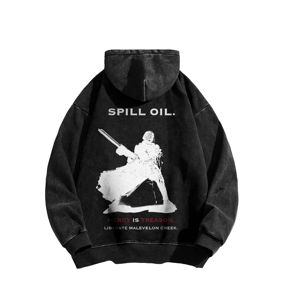 Helldivers Casual Washed Hoodie 2510004328