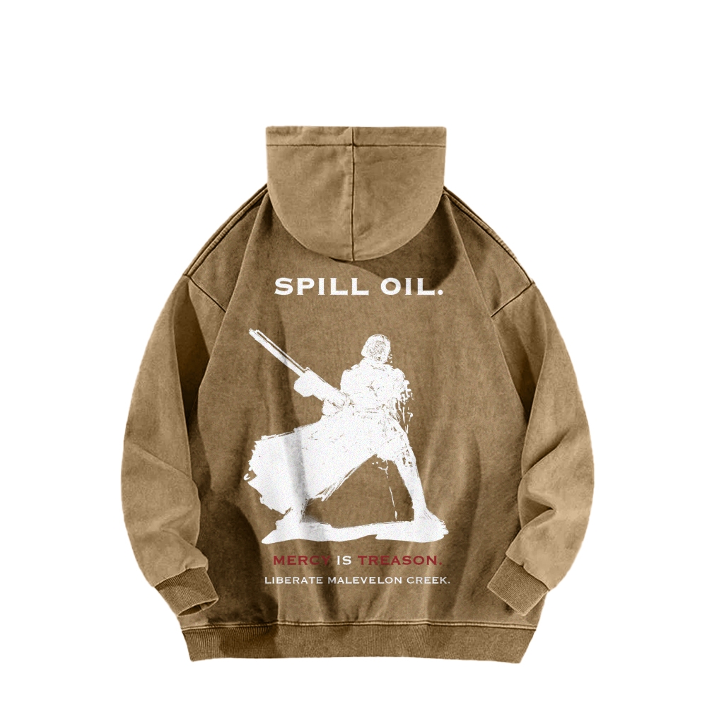 Helldivers Casual Washed Hoodie 2510004328