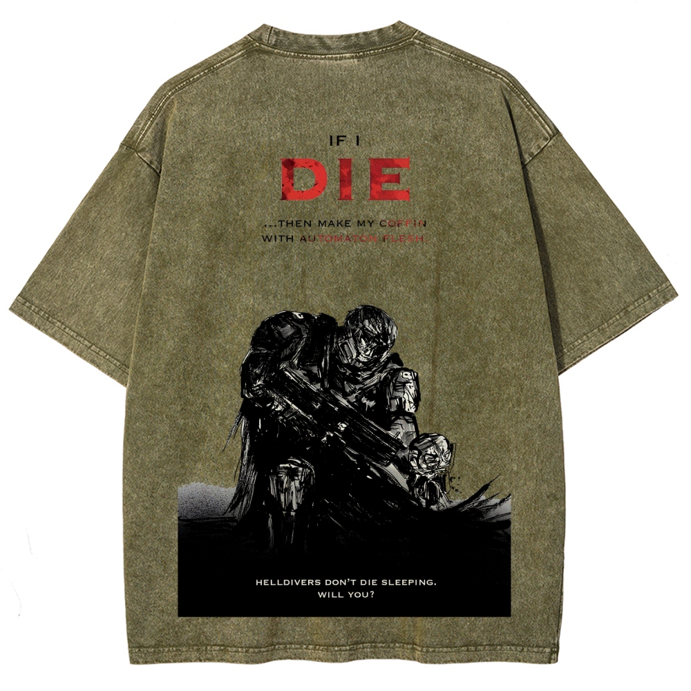 Divers Unisex Fit Washed T-Shirt 2510004930