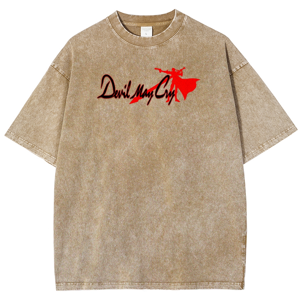 Devil May Cry Unisex Fit Washed T-Shirt 2510004995