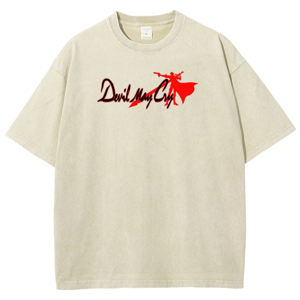 Devil May Cry Unisex Fit Washed T-Shirt 2510004995