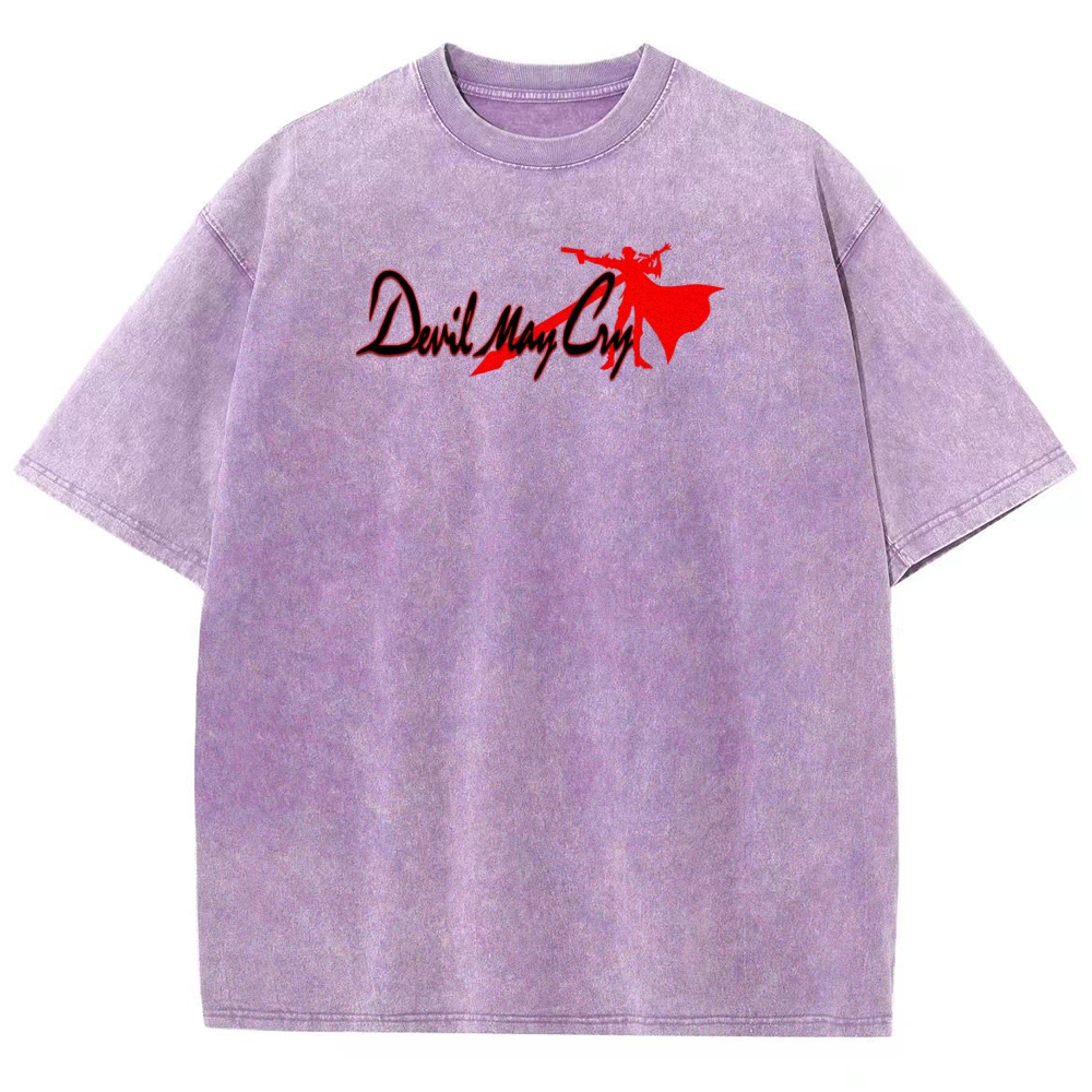 Devil May Cry Unisex Fit Washed T-Shirt 2510004995