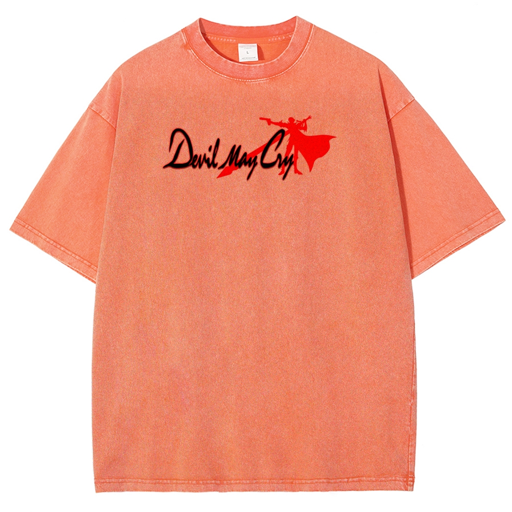 Devil May Cry Unisex Fit Washed T-Shirt 2510004995